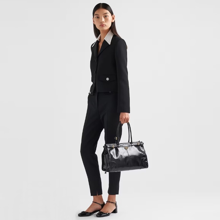 プラダレディースリュクスソフトラージバッグ1A433b5697