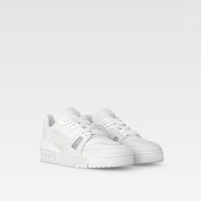 ルイヴィトンユニセックストレーナースニーカーs5877