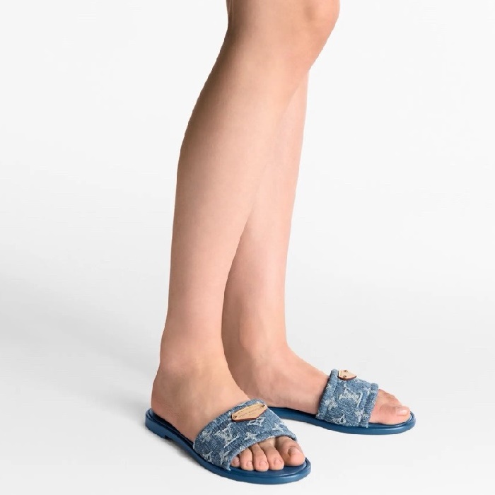 ルイヴィトンレディースリリーフラットミュールs5897