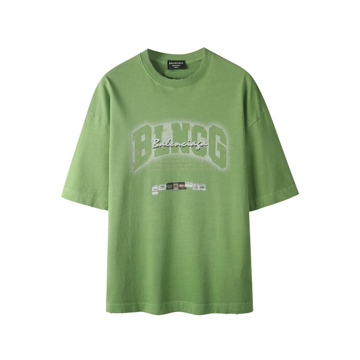 バレンシアガメンズラウンド半袖Tシャツc6940