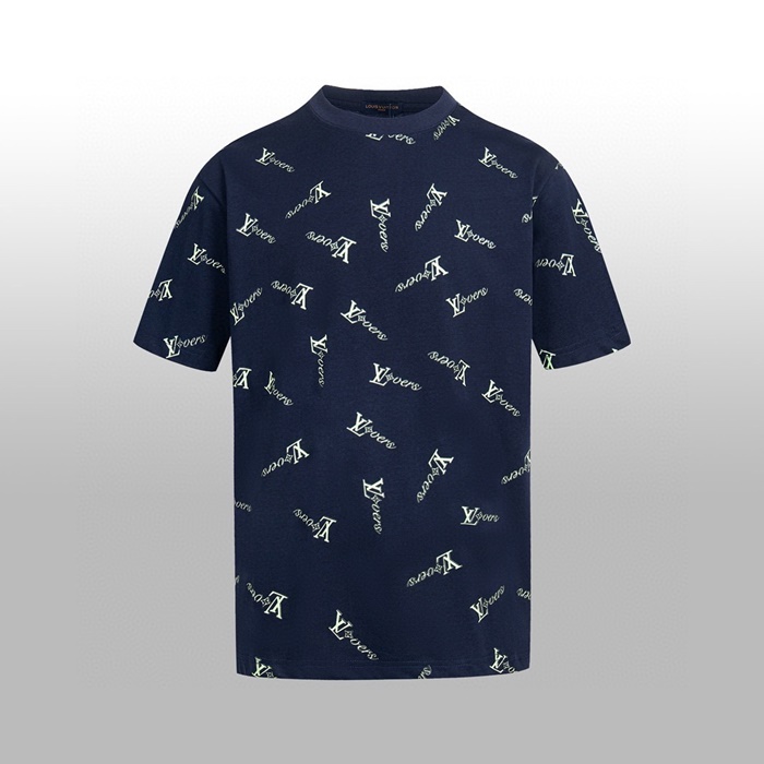 ルイヴィトンメンズラウンド半袖Tシャツc7006