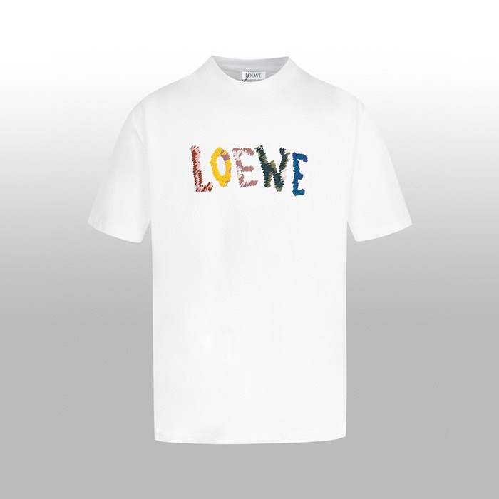 ロエベメンズラウンド半袖Tシャツc7009