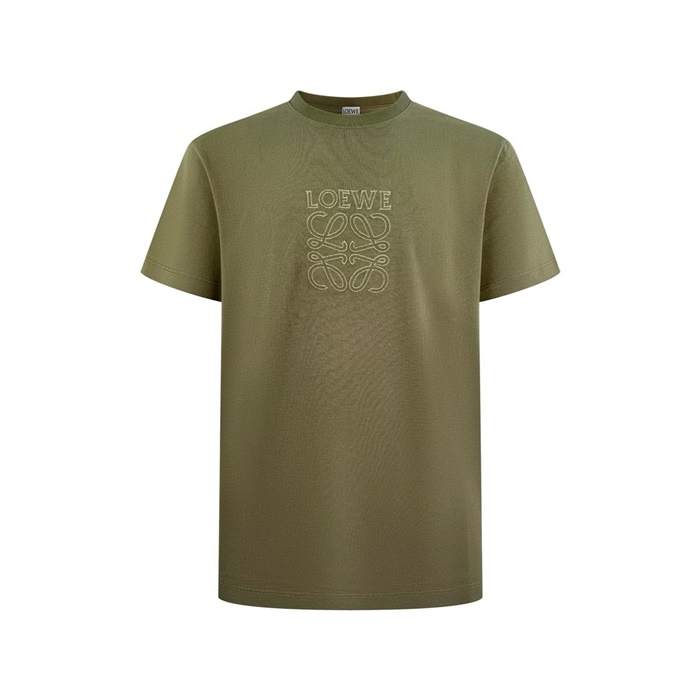 ロエベメンズラウンド半袖Tシャツc7024