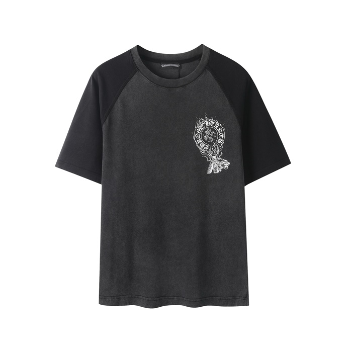 クロムハーツメンズラウンド半袖Tシャツc7028