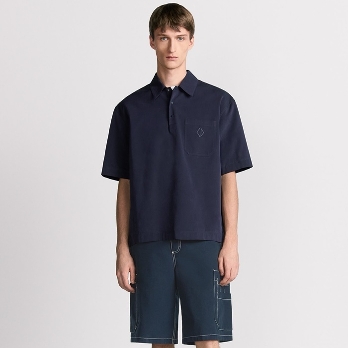 ディオールメンズポロ半袖Tシャツc7038