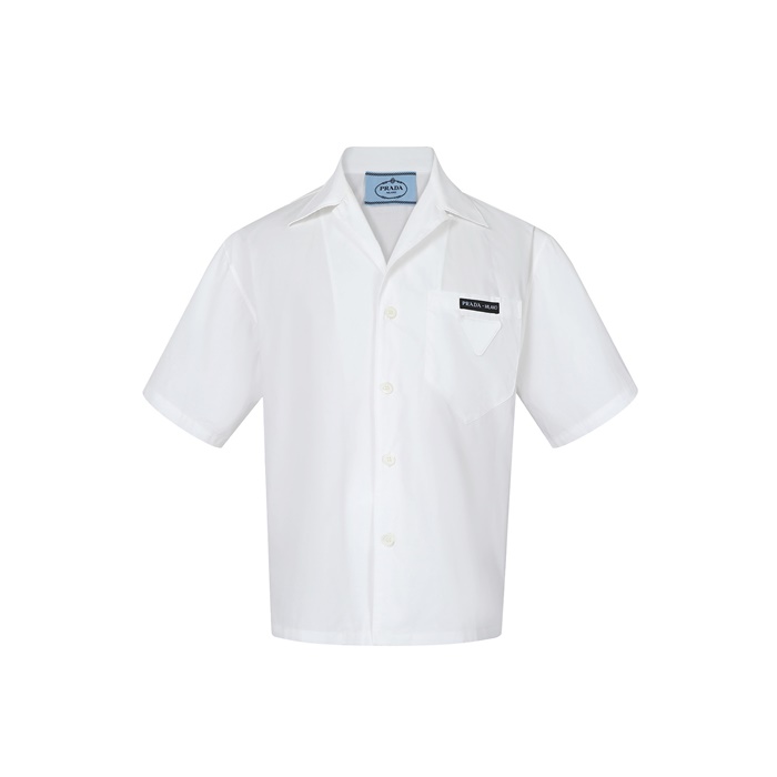 プラダメンズ半袖シャツc7055