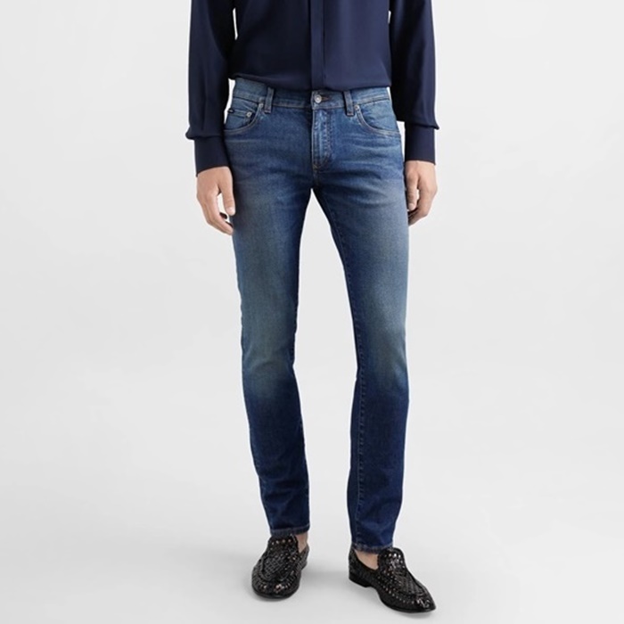 ドルチェ＆ガッバーナメンズスリムジーンズc7073