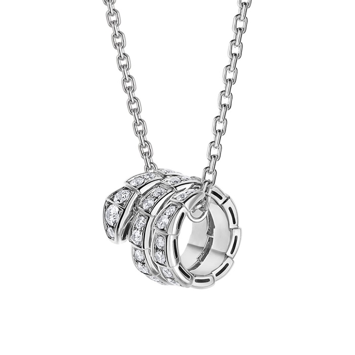 ブルガリユニセックスセルペンティバイパーネックレスc5802