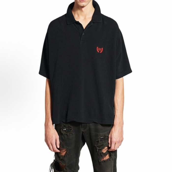 バレンシアガメンズポロ半袖Tシャツc7082