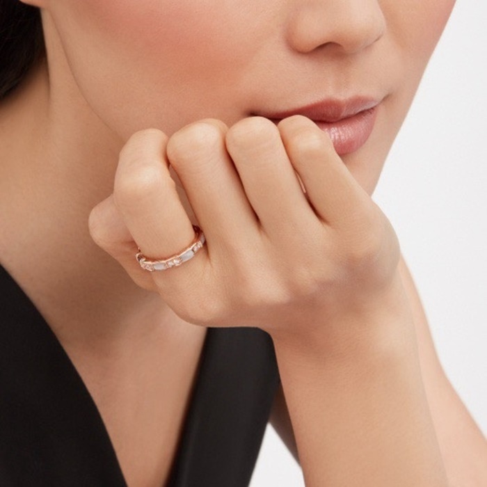 ブルガリレディースセルペンティヴァイパーリングc5804