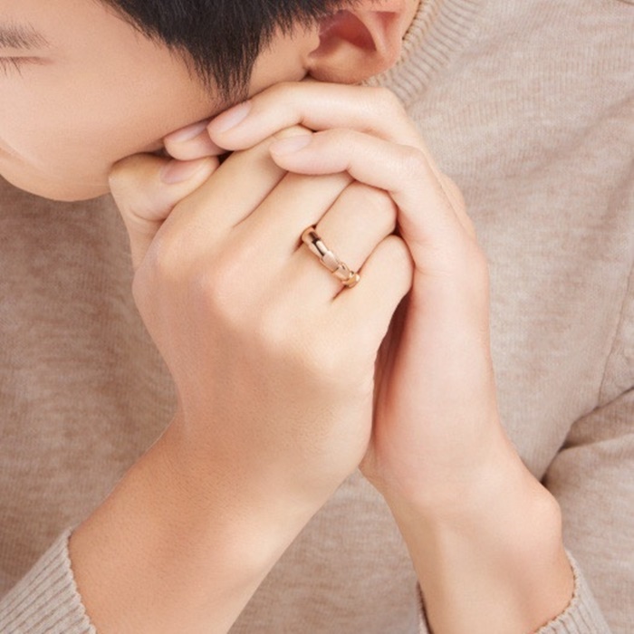 ブルガリユニセックスセルペンティヴァイパーリングc5808