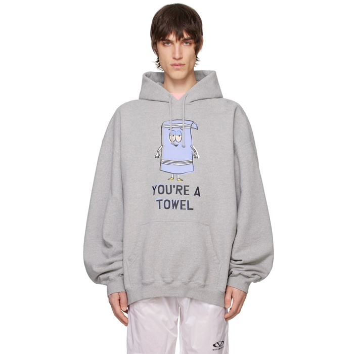 ヴェトモンユニセックスベーシックフーディc7109