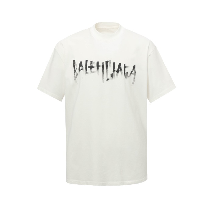 バレンシアガメンズラウンド半袖Tシャツc7192