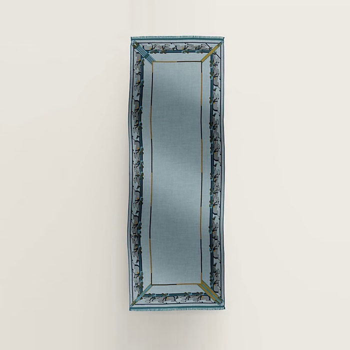 エルメスメンズシルクマフラーc5819