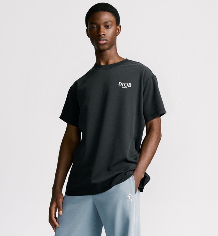 ディオールメンズラウンド半袖Tシャツc7247
