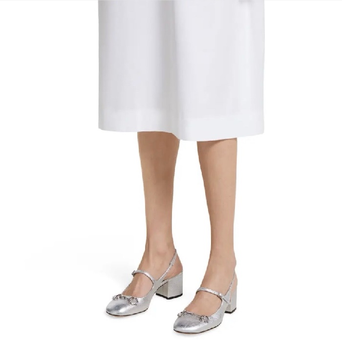 グッチレディースホースビットスリングバッグパンプスs6084