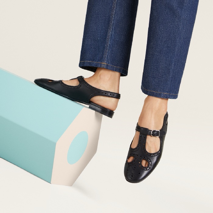 エルメスレディースキムフラットシューズs6091