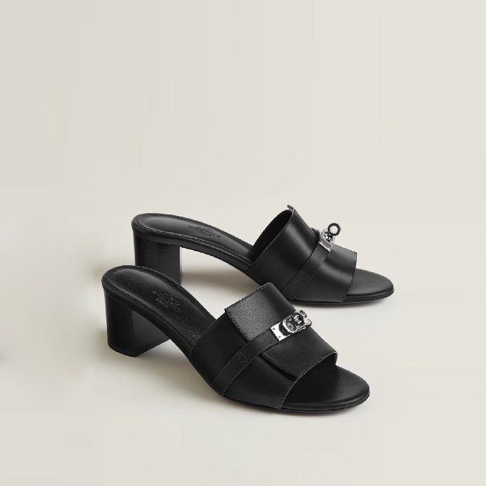 エルメスレディースジジ50ケリーバックルミュール50s6093