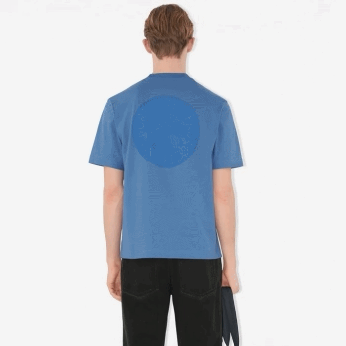 バーバリーメンズラウンド半袖Tシャツc7310