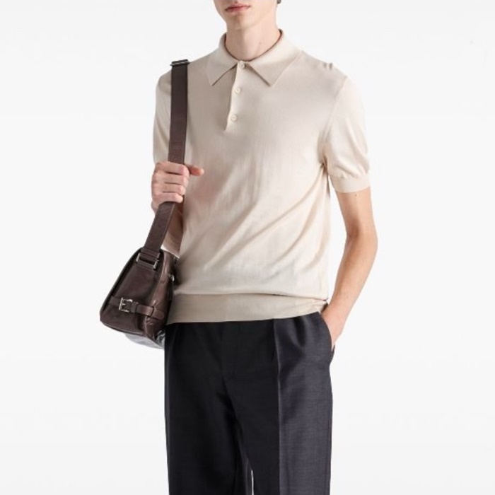 プラダメンズポロ半袖Tシャツc7328