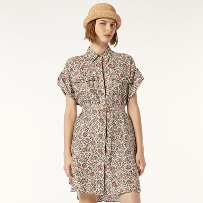 ロロピアーナレディースイドリスワンピース-c7332