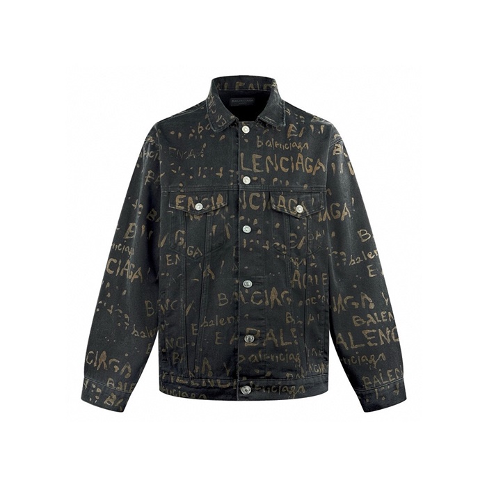 バレンシアガメンズデニムジャケットc7334