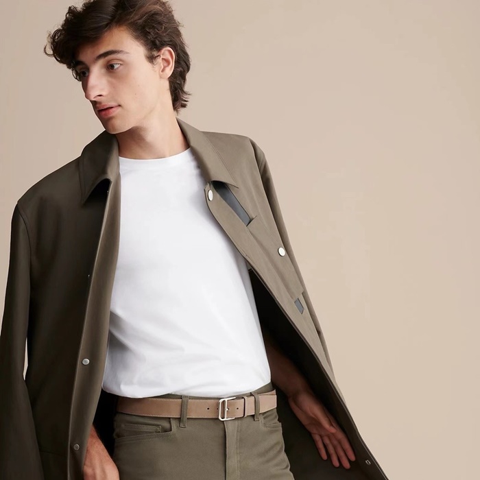 エルメスメンズロマン35バックルベルト35l297