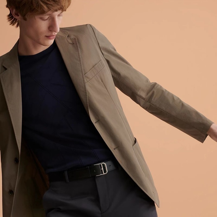 エルメスメンズロマン35バックルベルト35l299