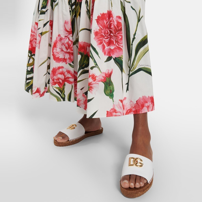 ドルチェ＆ガッバーナレディースビーチスライダーサンダルs6111