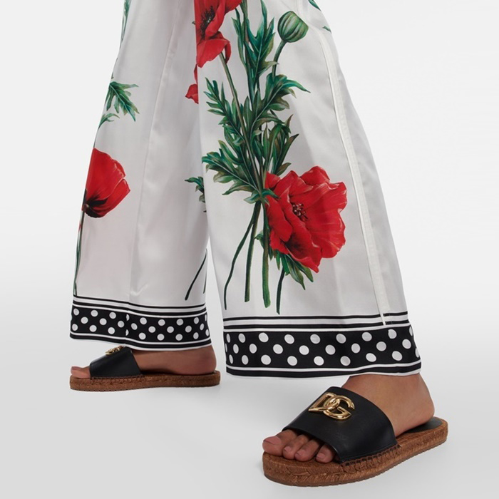 ドルチェ＆ガッバーナレディースビーチスライダーサンダルs6112