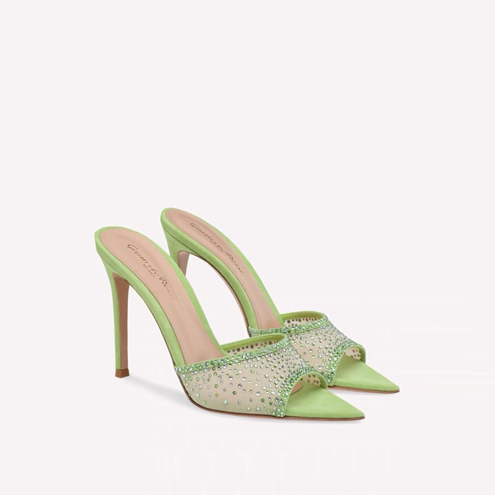 ジャンヴィトロッシレディースラニア85スエードミュールs6116