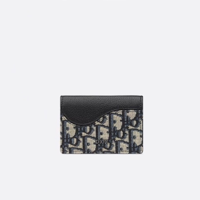 ディオールメンズオブリークカードケースw347
