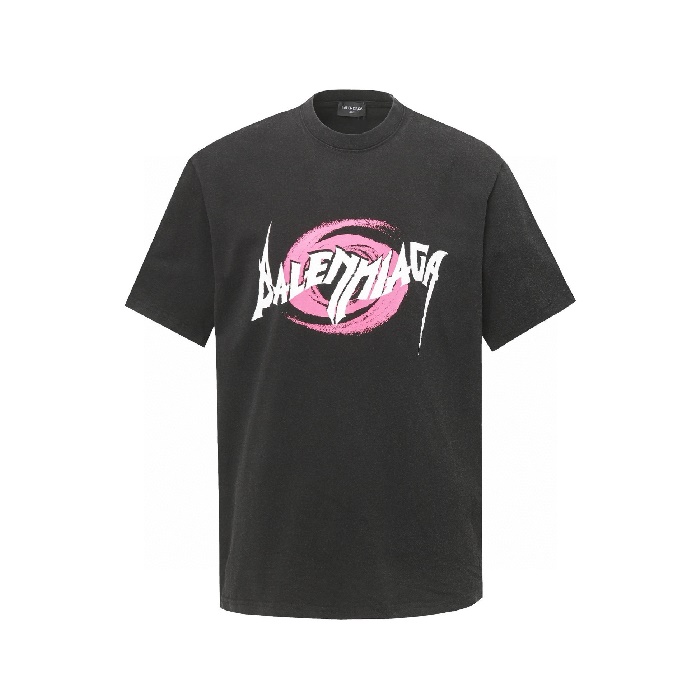 バレンシアガメンズラウンド半袖Tシャツc7378