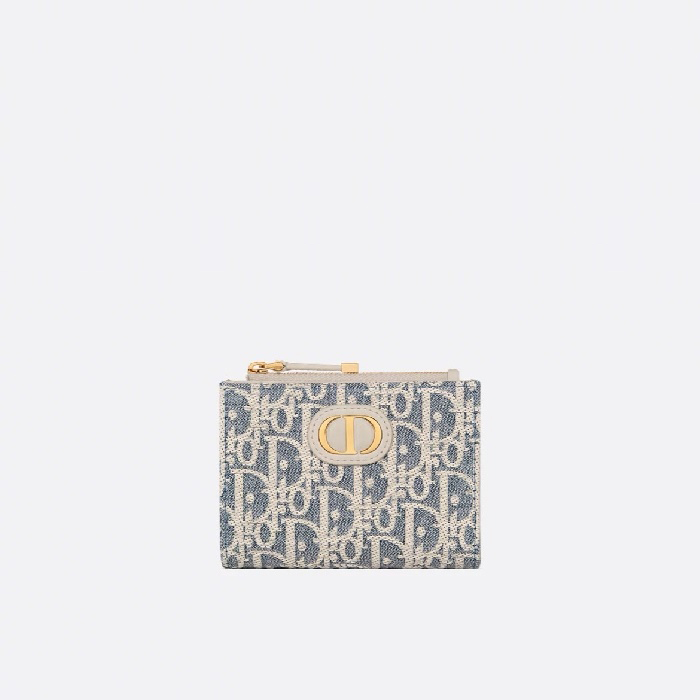 ディオールレディースモンテーニュマリーゴールドゴールドカードケース30w348