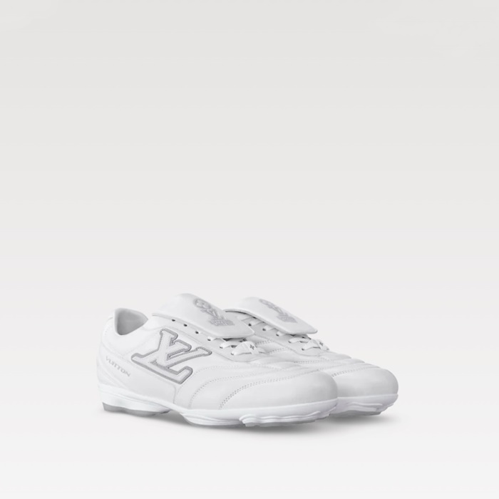 ルイヴィトンユニセックスフットプリントサッカースニーカーs6179