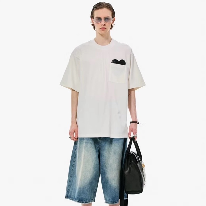 ボッテガヴェネタメンズラウンド半袖Tシャツc7404