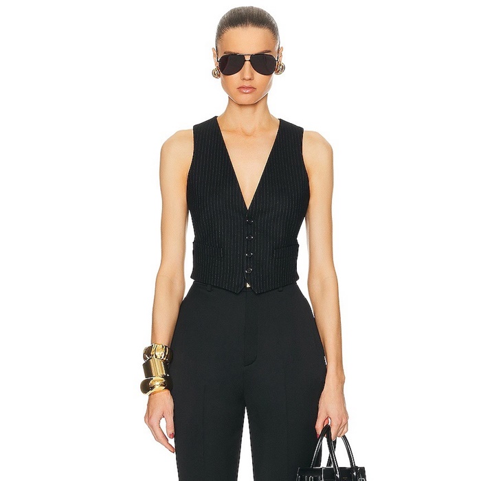 サンローランレディースネックベストc7406