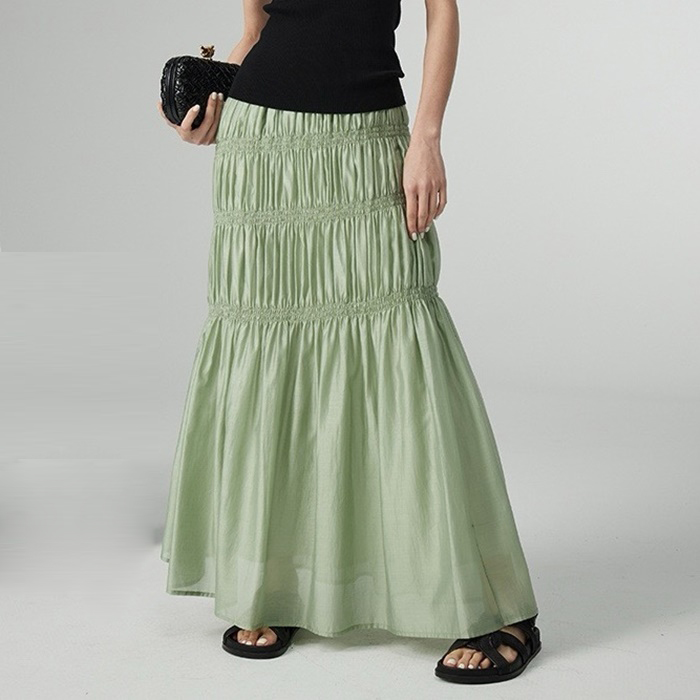 セリーヌレディースシルクスカートc7414