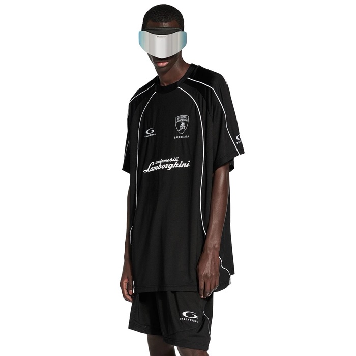 バレンシアガメンズラウンド半袖Tシャツc7461