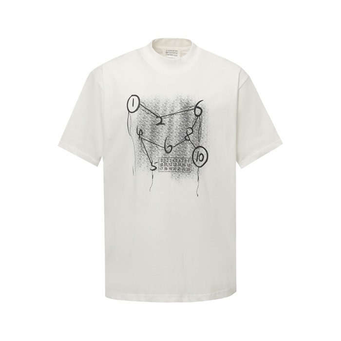 メゾンマルジェラメンズラウンド半袖Tシャツc7488