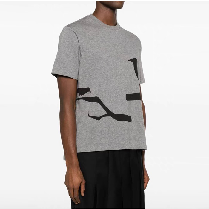 トムブラウンメンズラウンド半袖Tシャツc7520