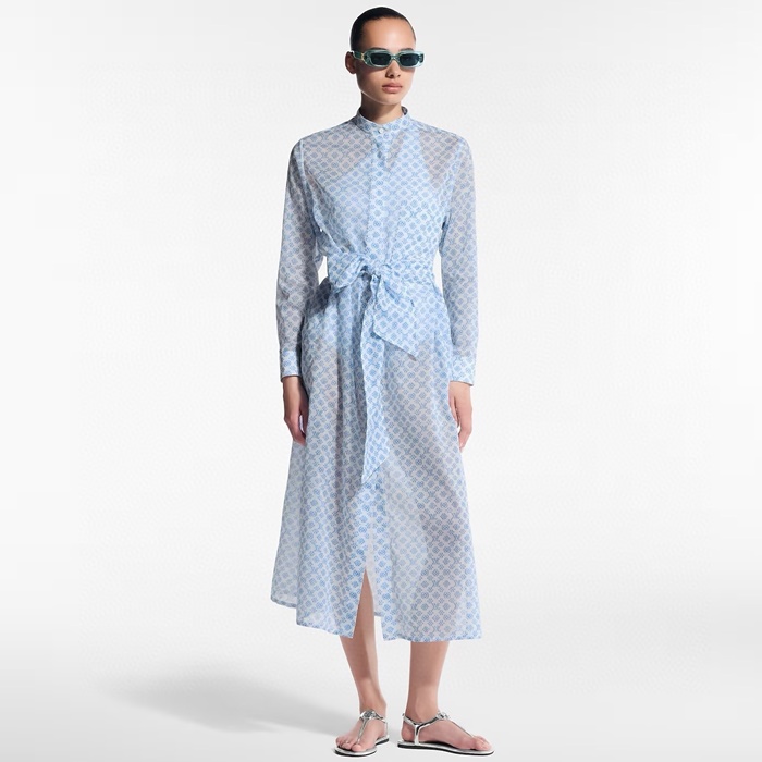 ルイヴィトンレディース3モノグラムシャツドレス3c7536