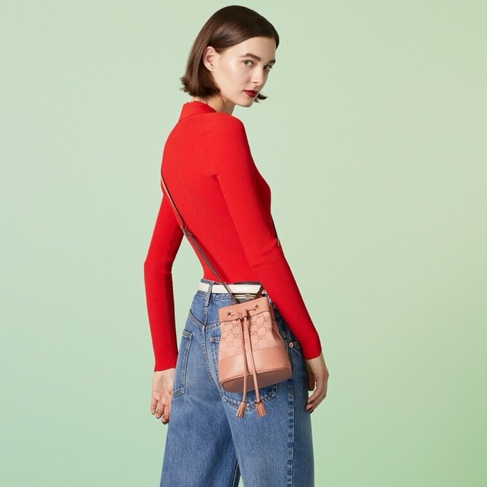 グッチレディースオフィディアミニバケットバッグb6013