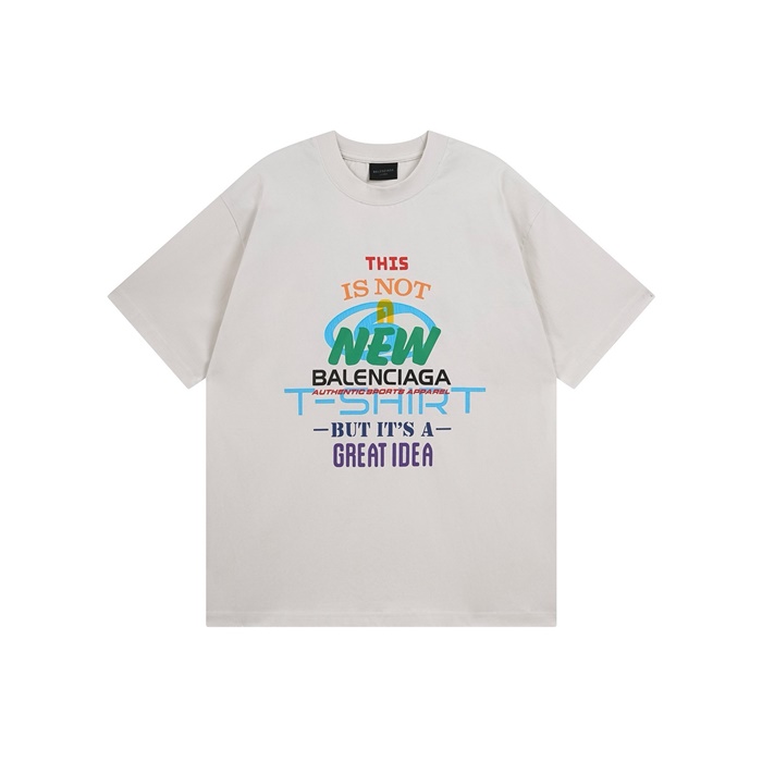 バレンシアガメンズラウンド半袖Tシャツc7541