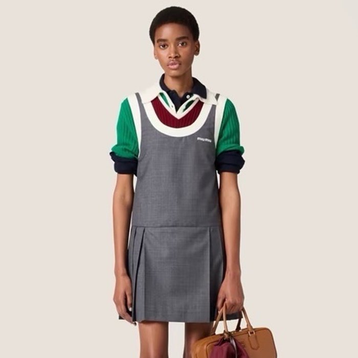 ミュウミュウレディースラウンドドレスu7546