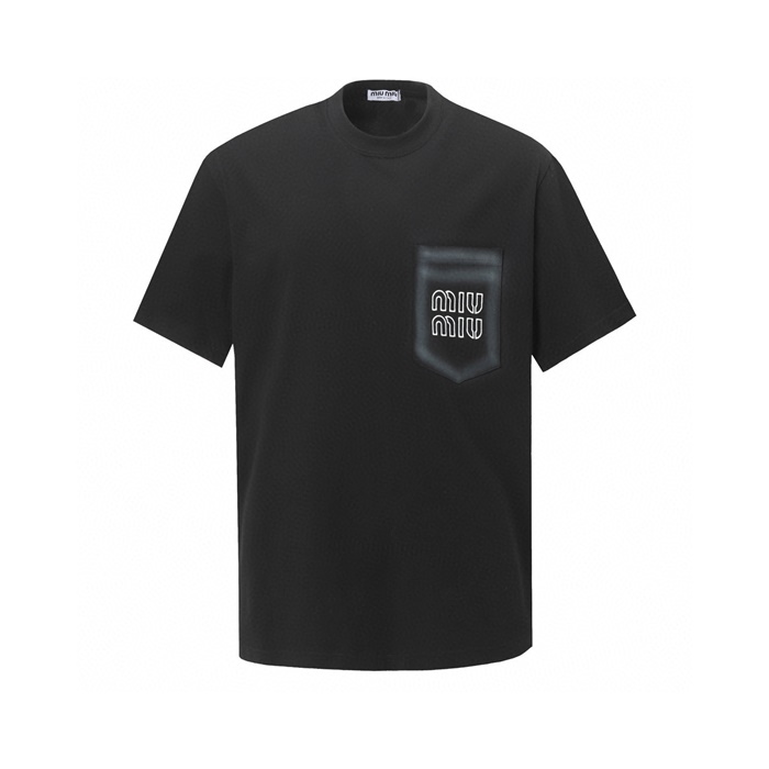 ミュウミュウメンズラウンド半袖Tシャツc7563