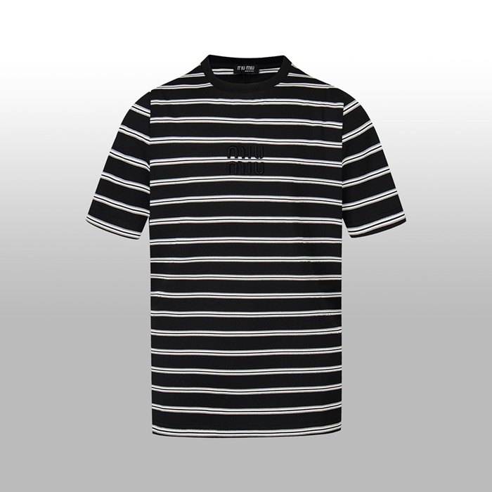 ミュウミュウメンズラウンド半袖Tシャツc7579