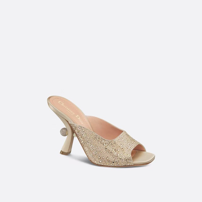 ディオールレディーストライバルクリスタルサンダルs6253