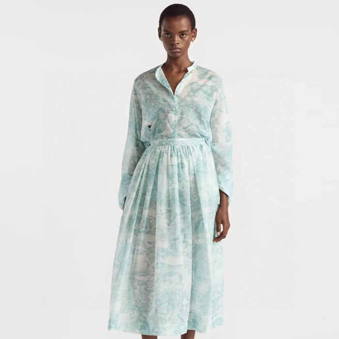 ディオールレディースディオールリヴィエラロングブラウスc7602