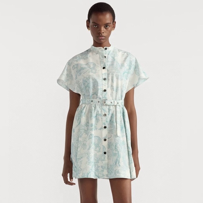 ディオールレディースディオールリヴィエラショートシャツドレスc7604